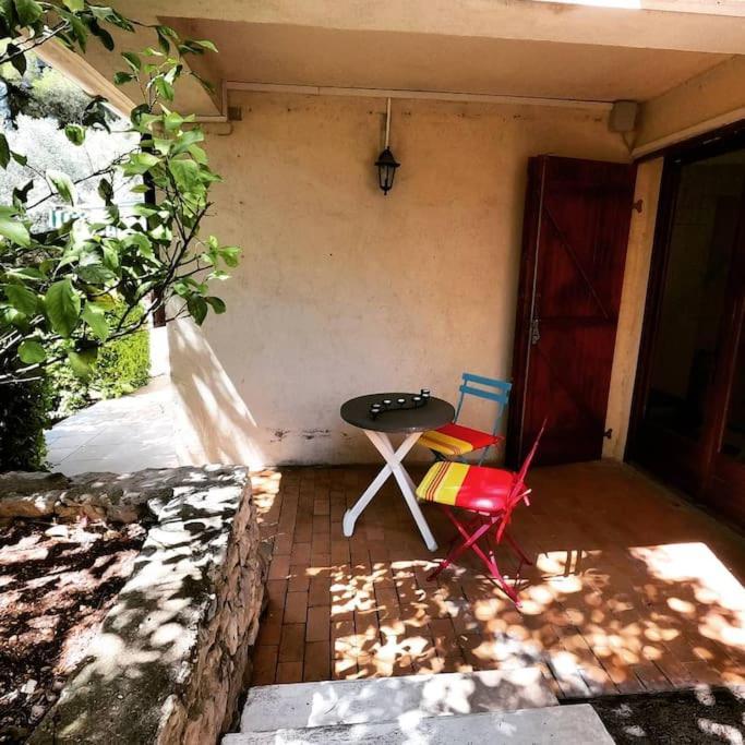 Charmant Rez De Villa Climatise Renove, 90M2 Avec Parking Кассі Екстер'єр фото
